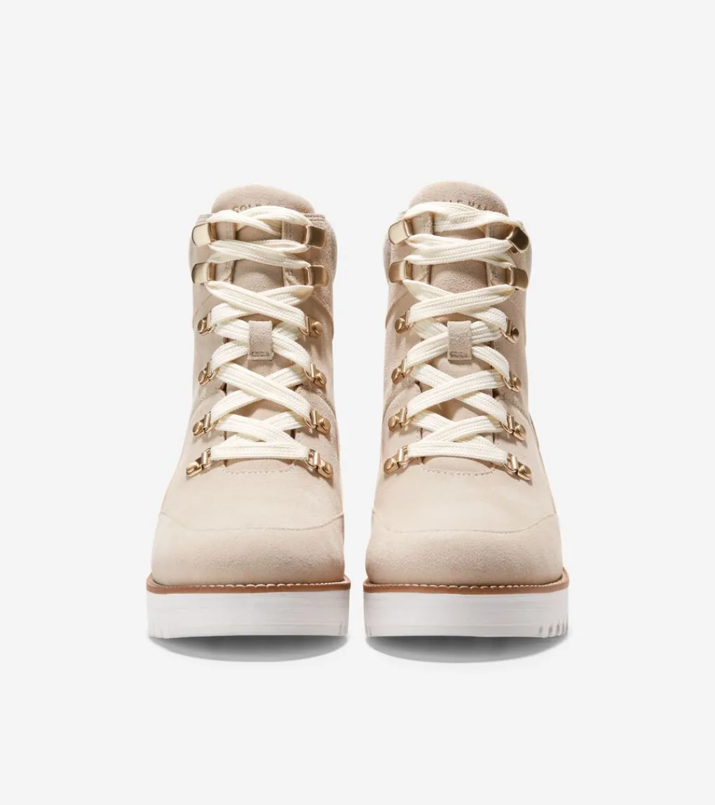 Women Cole Haan BOOTS^Women's ZERØGRAND City Wedge Waterproof Hiker Boots