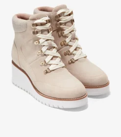 Women Cole Haan BOOTS^Women's ZERØGRAND City Wedge Waterproof Hiker Boots