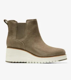 Women Cole Haan BOOTS^Women's ZERØGRAND City Wedge Waterproof Chelsea Boot