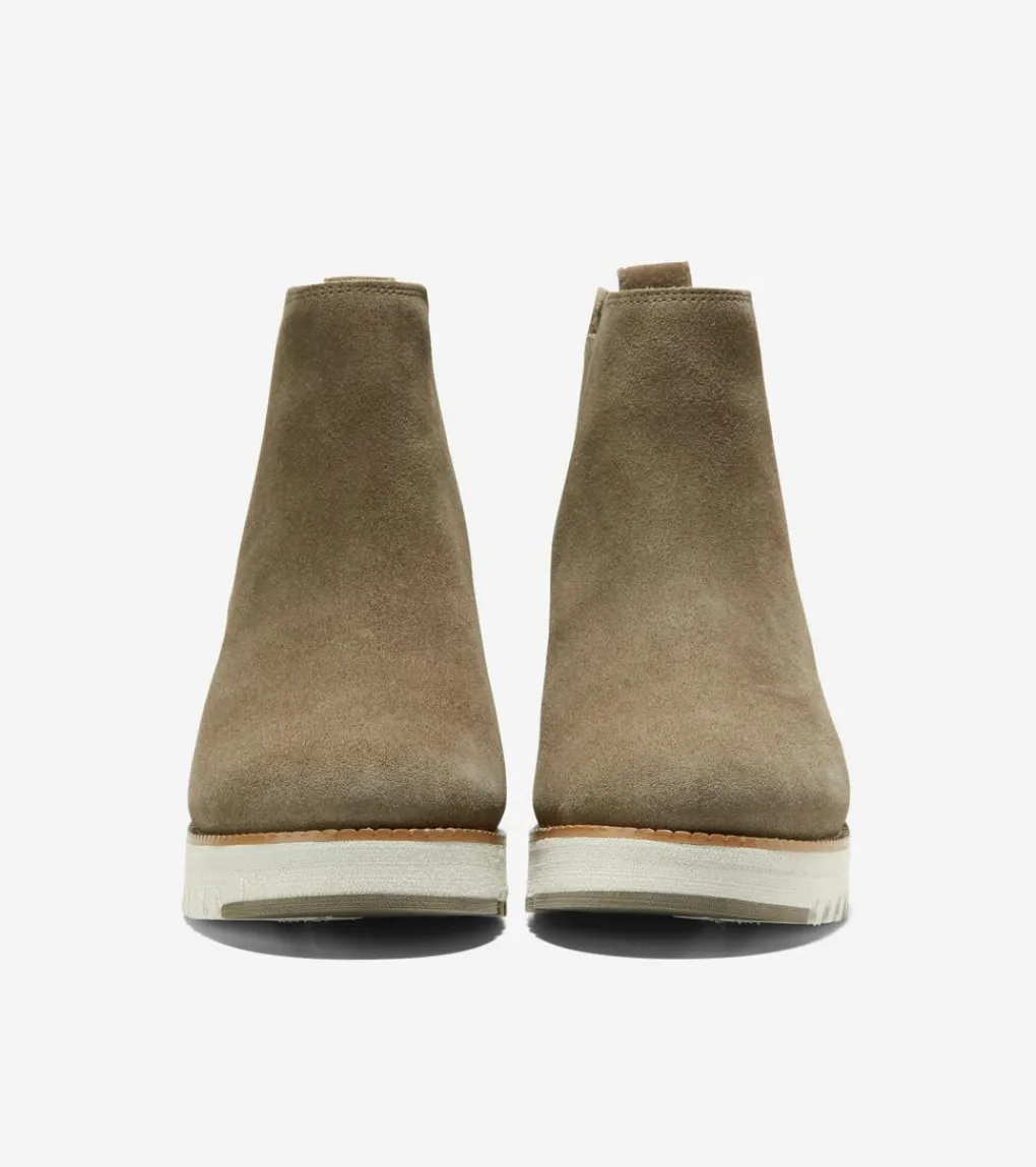 Women Cole Haan BOOTS^Women's ZERØGRAND City Wedge Waterproof Chelsea Boot