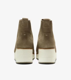 Women Cole Haan BOOTS^Women's ZERØGRAND City Wedge Waterproof Chelsea Boot