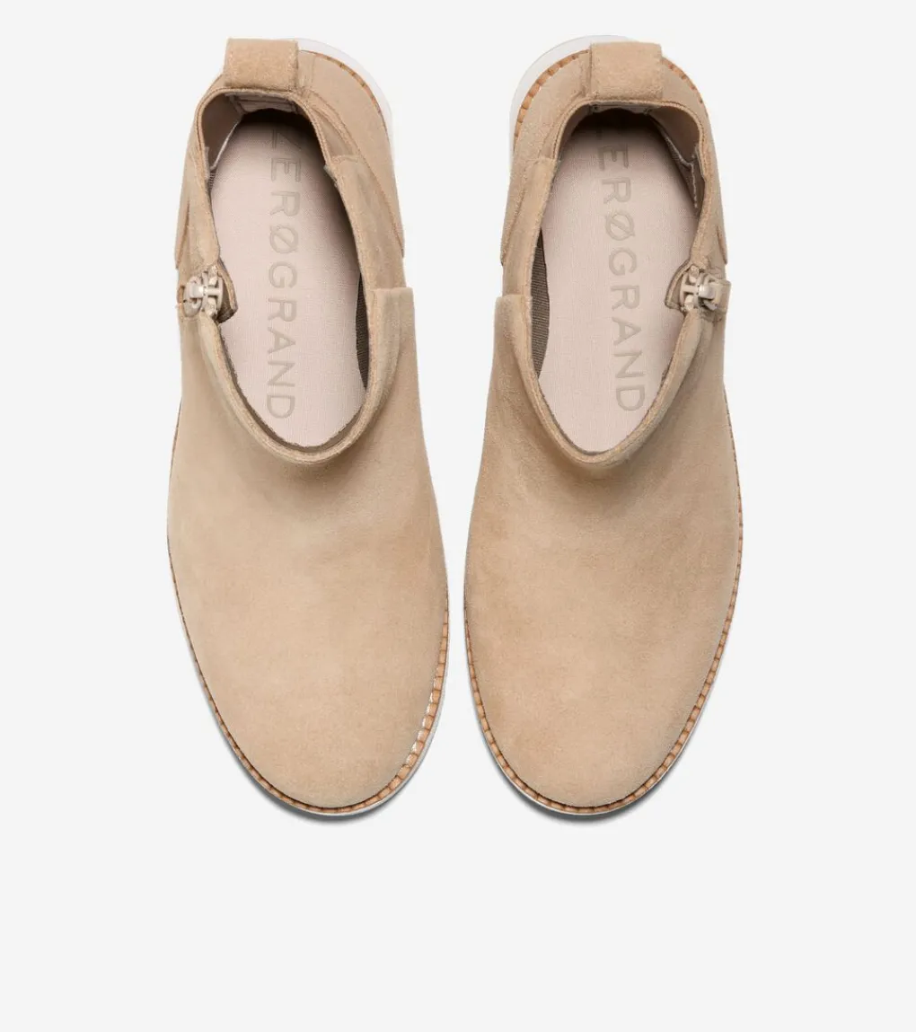 Women Cole Haan BOOTS^Women's ZERØGRAND City Wedge Waterproof Side Zip Boot