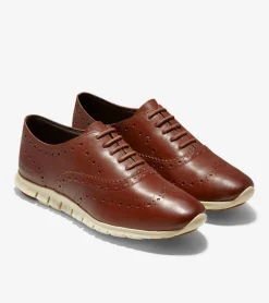 Women Cole Haan OXFORDS^Women's ZER&Oslash;GRAND Wingtip Oxfords