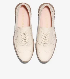Women Cole Haan OXFORDS^Women's ZER&Oslash;GRAND Wingtip Oxfords