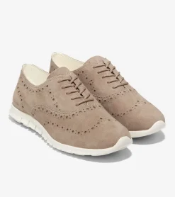 Women Cole Haan OXFORDS^Women's ZERØGRAND Wingtip Oxfords